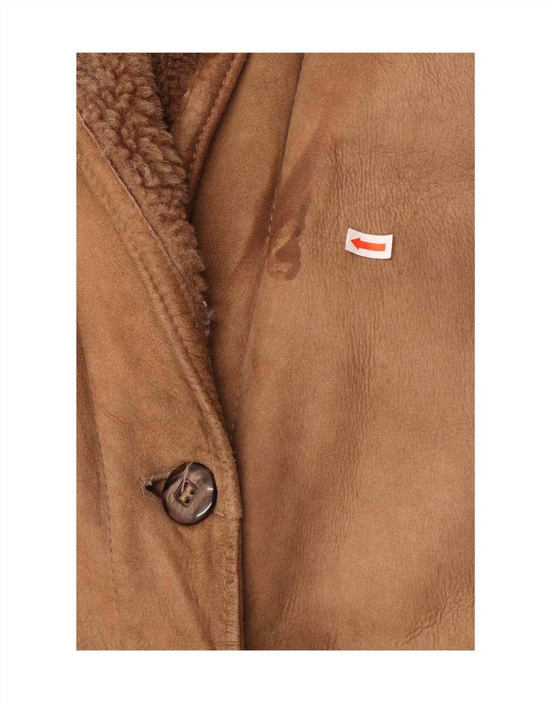 Ellesi Γυναικείο Παλτό Shearling IT 50 XL Καφέ Shearling