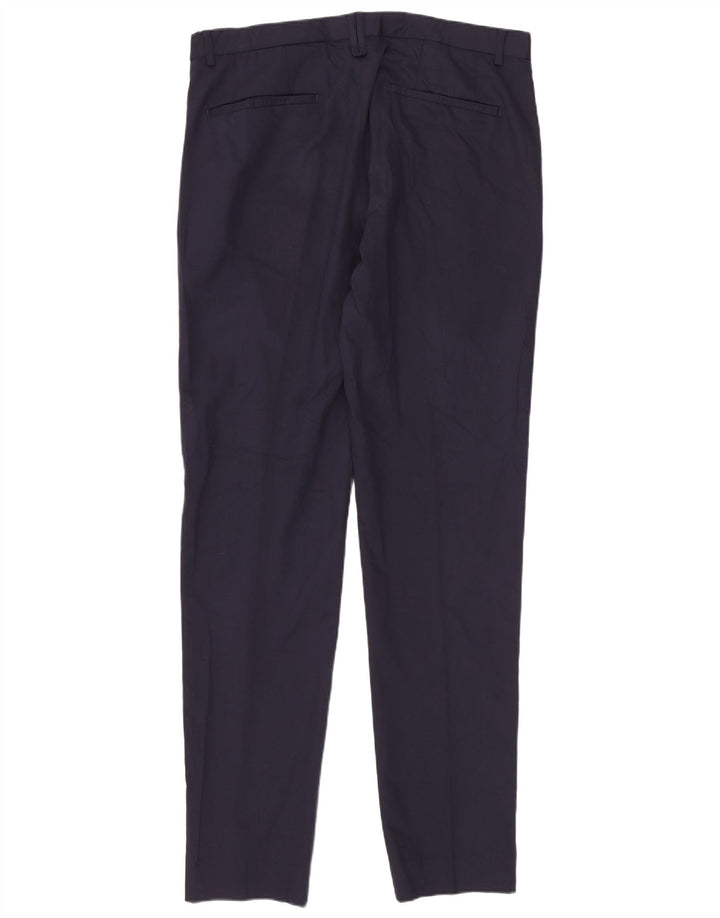 Ανδρικό Slim Suit Παντελόνι Zara EU 40 Medium W31 L36 Navy Blue