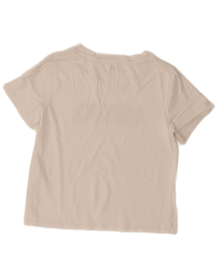 Γυναικείο γραφικό T-Shirt Levi's Top UK 10 Small White
