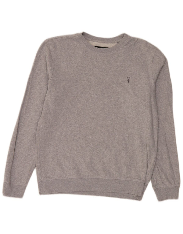 Ανδρικό φούτερ All Saints Jumper Μεσαίο γκρι βαμβακερό