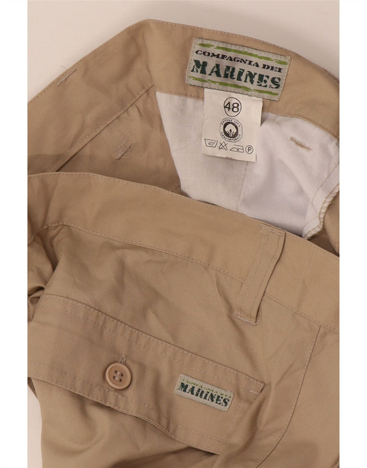 Vintage Ανδρικό Σορτς Cargo IT 48 Medium W32 Beige