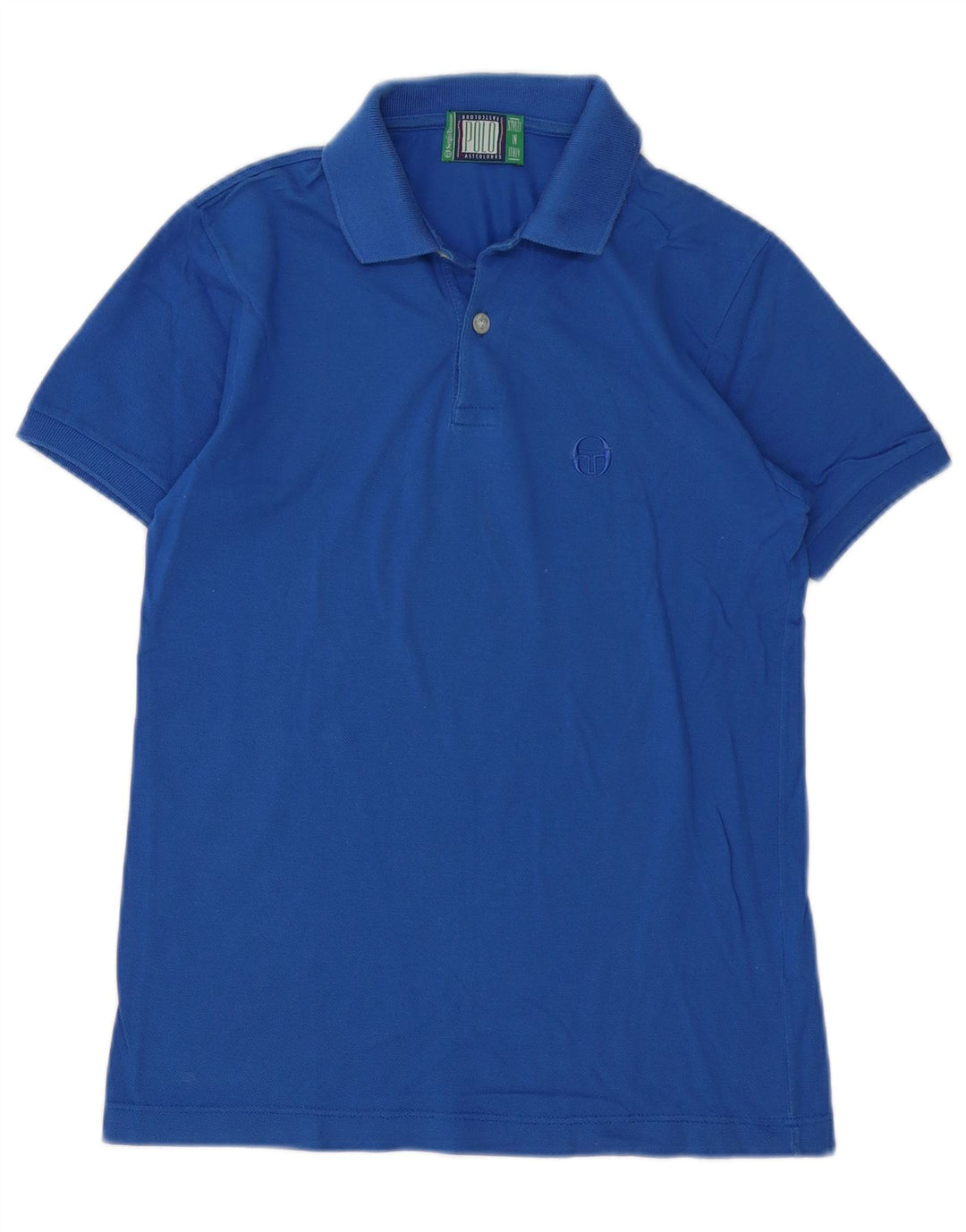 Sergio Tacchini Γυναικείο Πόλο Μπλουζάκι IT 42 Μεσαίο Μπλε Βαμβακερό