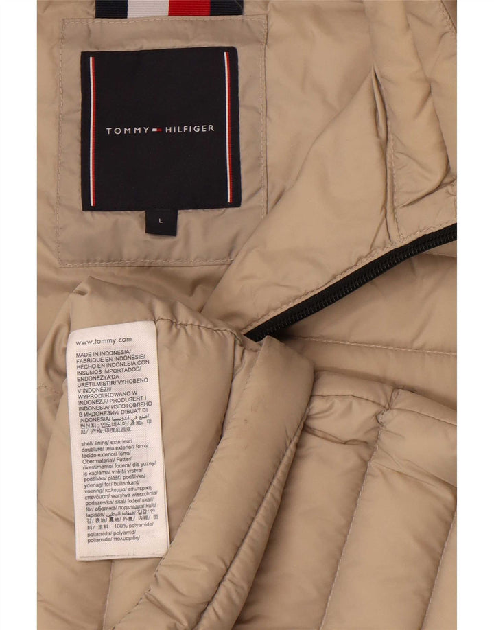 Tommy Hilfiger Ανδρικό μπουφάν UK 40 Large Beige Polyamide