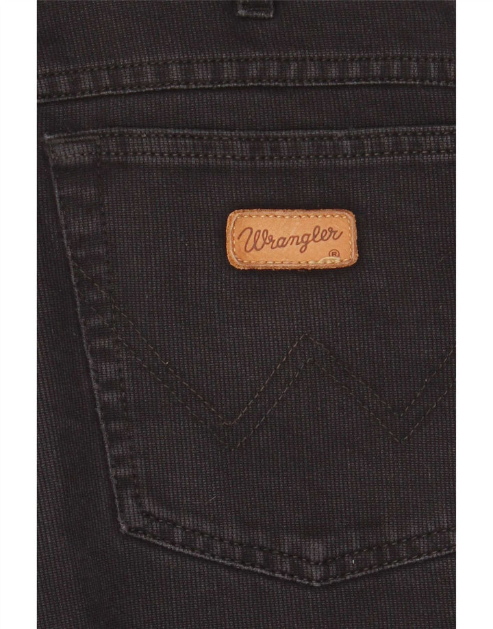 Ανδρικό ίσιο casual παντελόνι Wrangler W32 L30 Μαύρο
