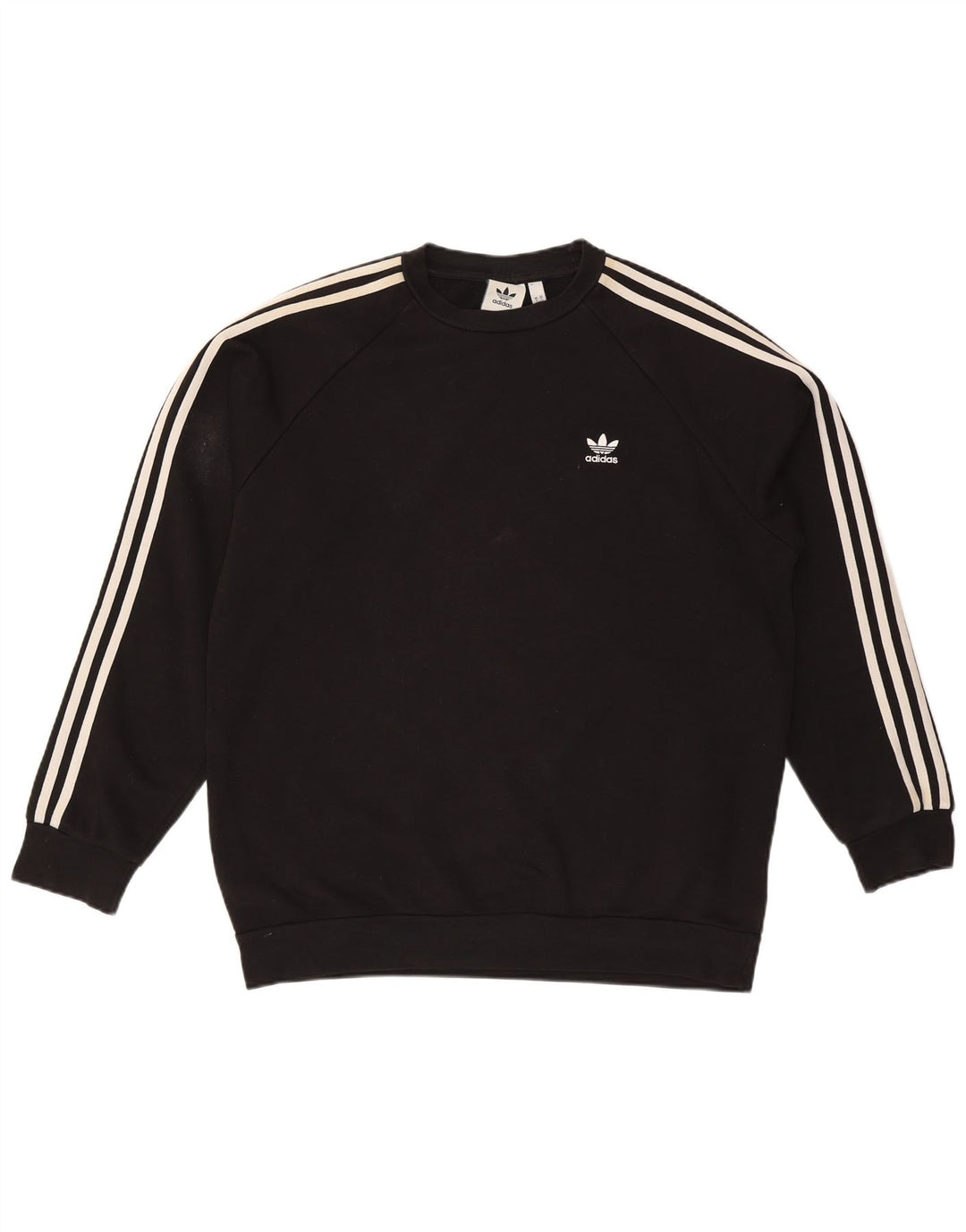 Ανδρικό φούτερ Adidas Jumper μεγάλο μαύρο βαμβακερό