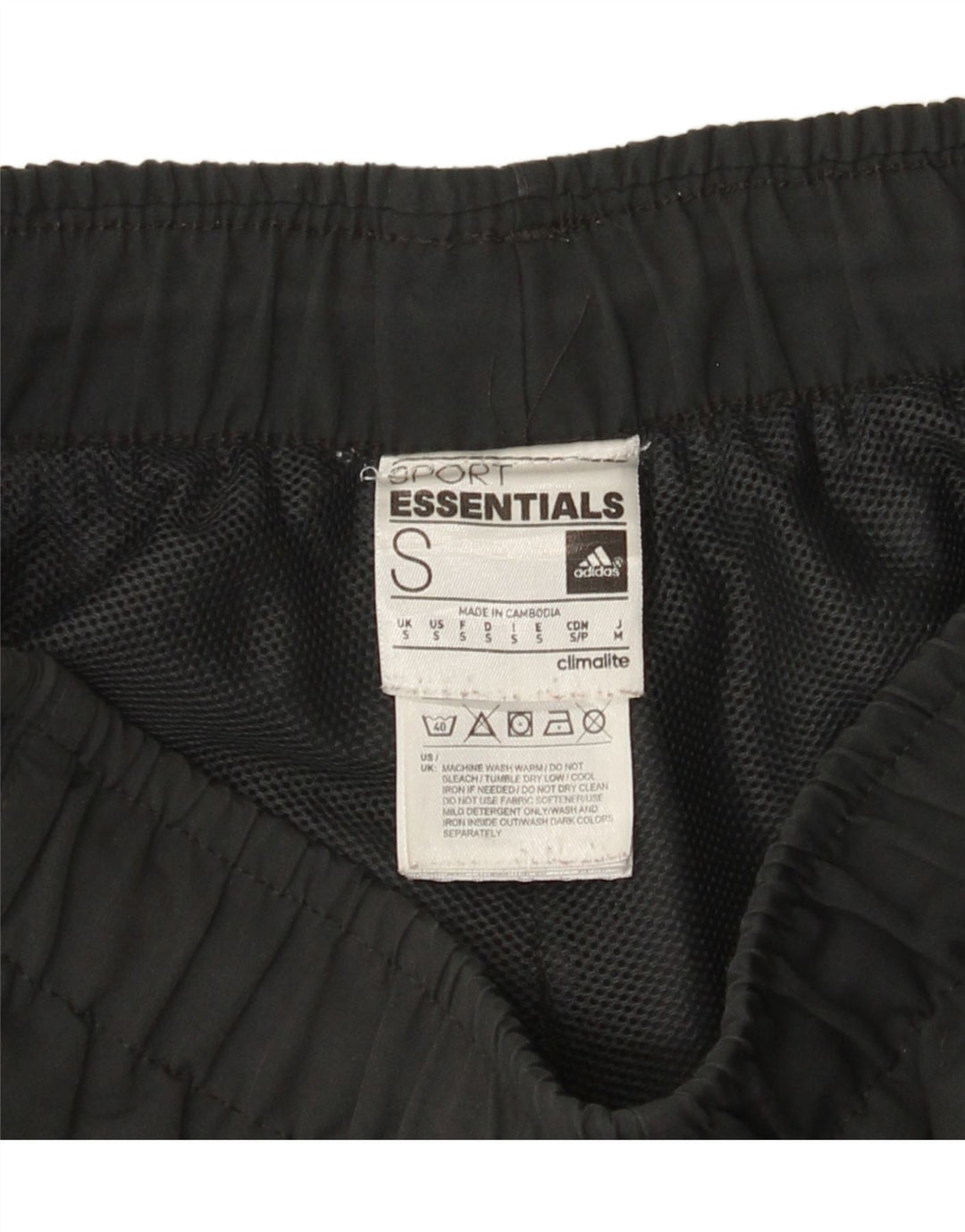 Ανδρικό σορτς Adidas Climalite Sport Small Grey Polyester