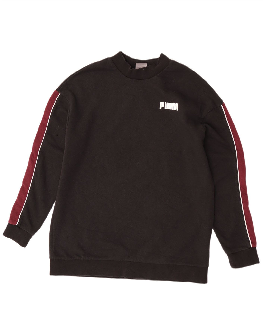 Γυναικεία φούτερ Puma Jumper UK 12 Medium Black Colourblock Cotton