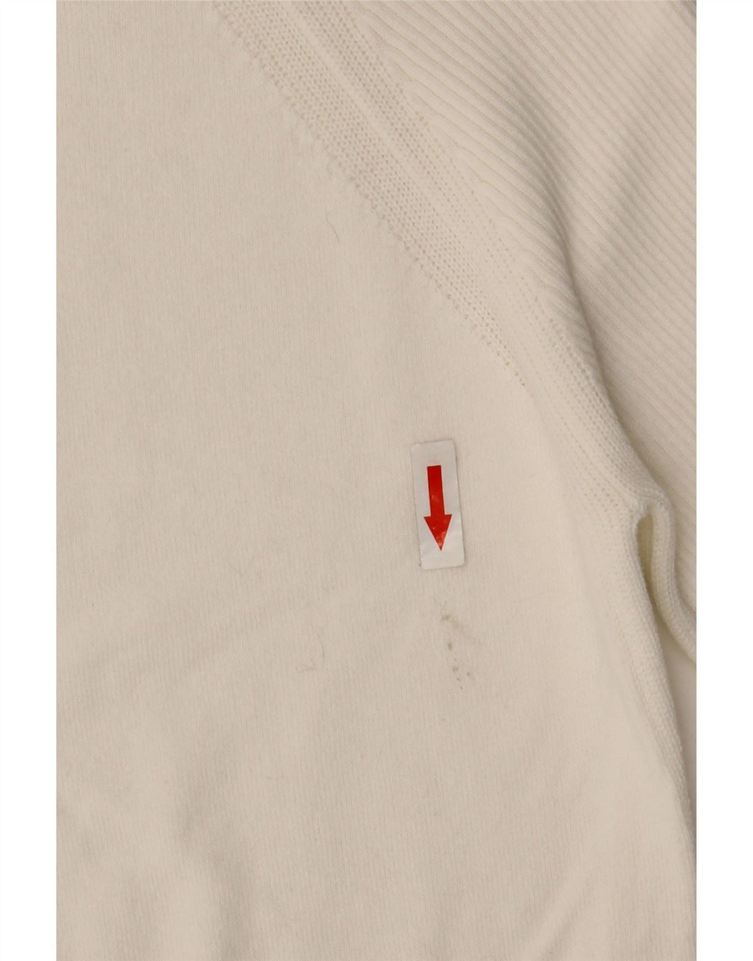 Marks & Spencer Γυναικείο πουλόβερ με λαιμόκαυστο UK 10 Small White