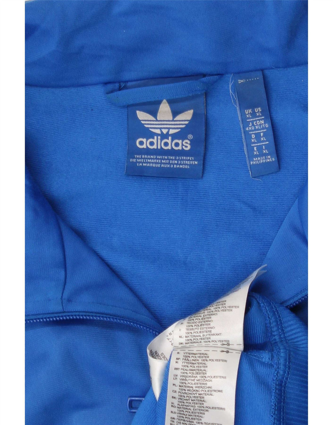 Ανδρική φόρμα Adidas Top Jacket XL Blue Polyester