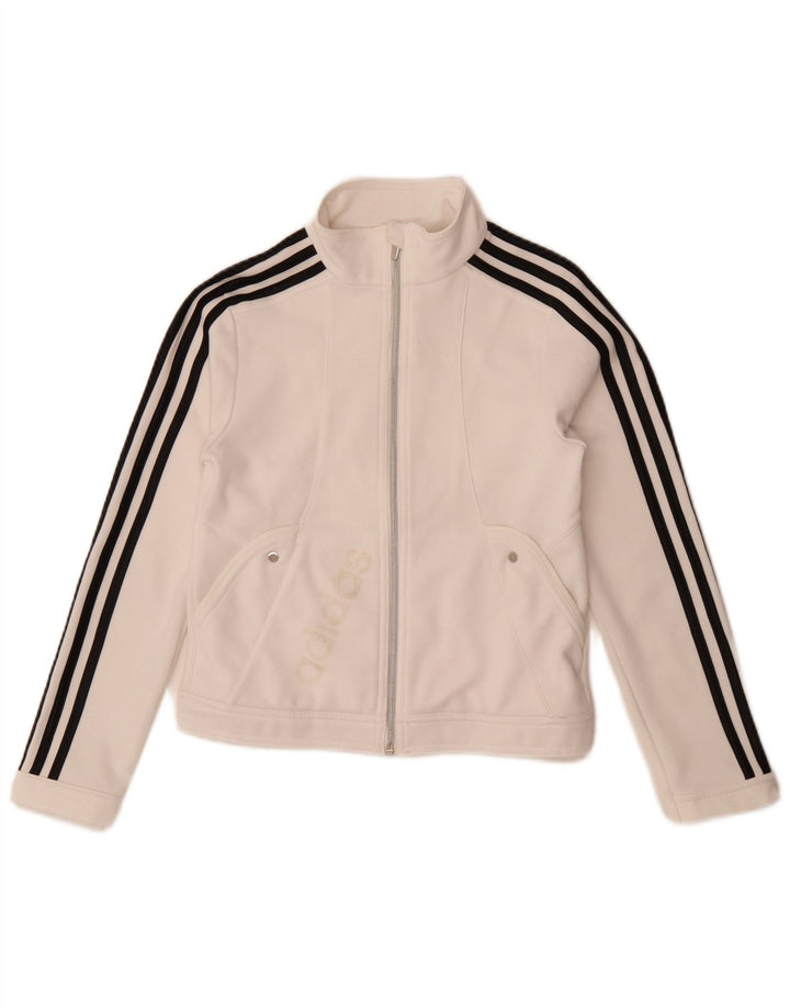 Adidas Graphic αθλητική φόρμα Adidas Top Jacket 11-12 ετών Λευκός Πολυεστέρας