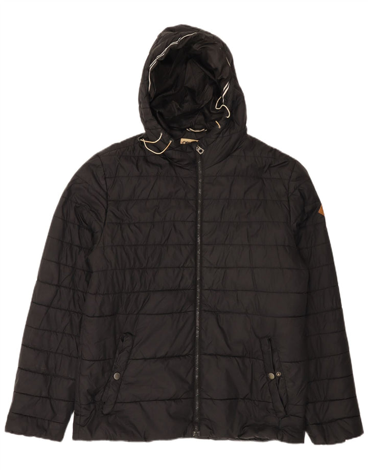 Jack & Jones Ανδρικό μπουφάν με κουκούλα UK 40 Large Black