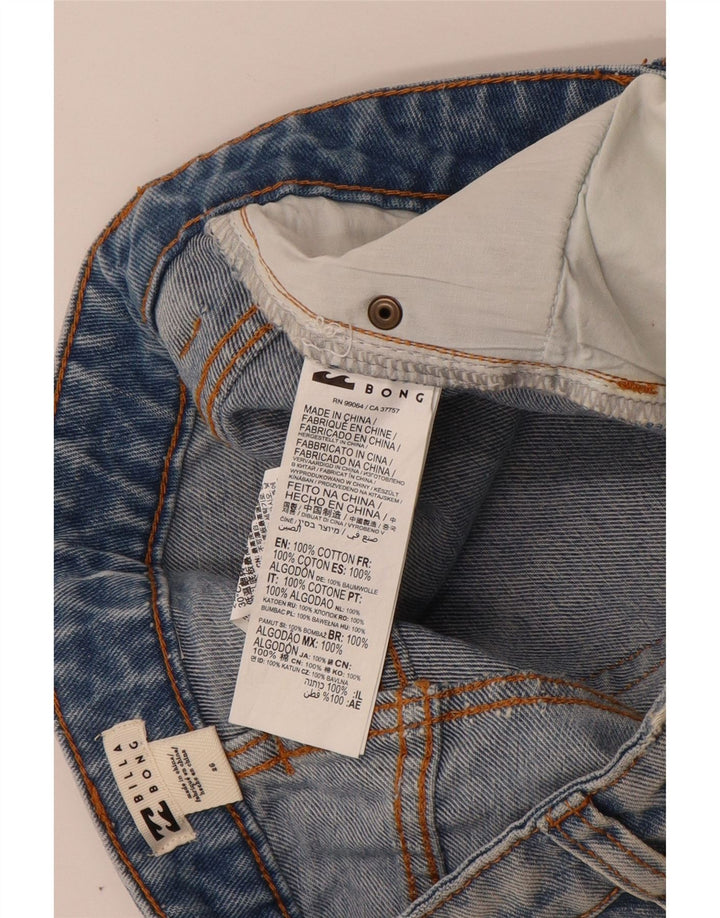 Billabong Γυναικείο τζιν σορτς W26 Μικρό μπλε βαμβακερό