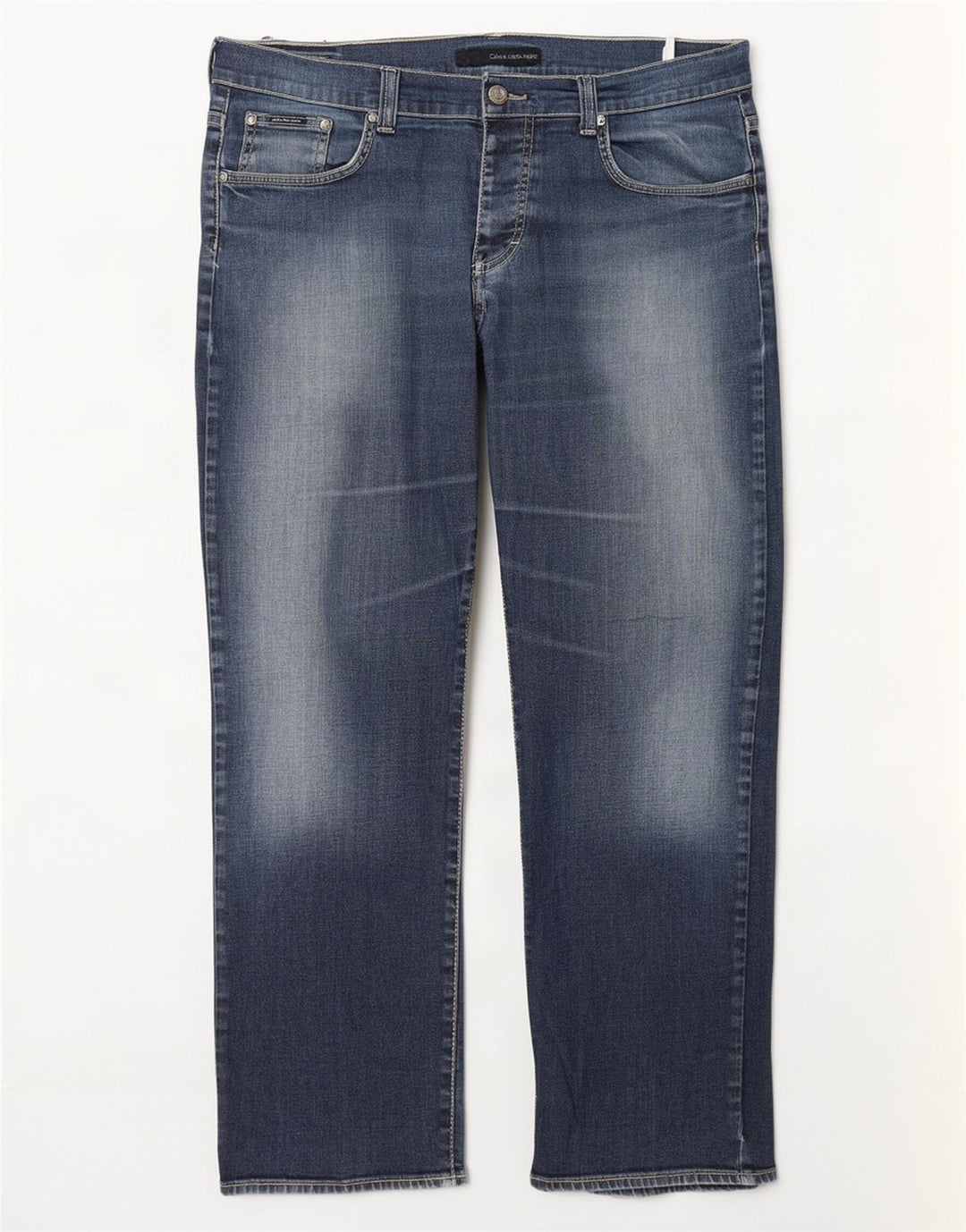 Ανδρικό τζιν ίσιο Calvin Klein W36 L31 Μπλε