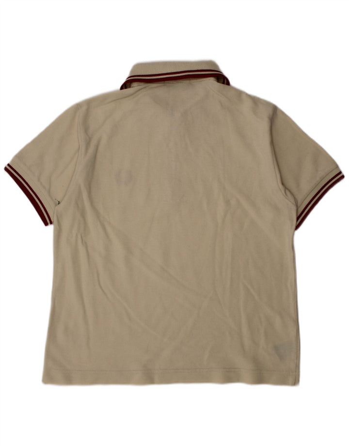 Fred Perry Boys Polo πουκάμισο 5-6 ετών κίτρινο βαμβακερό