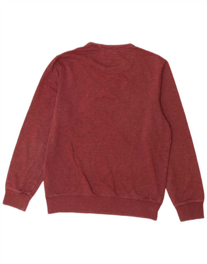 Ανδρικό φούτερ Marks & Spencer Jumper Μεσαίο μπορντό βαμβακερό