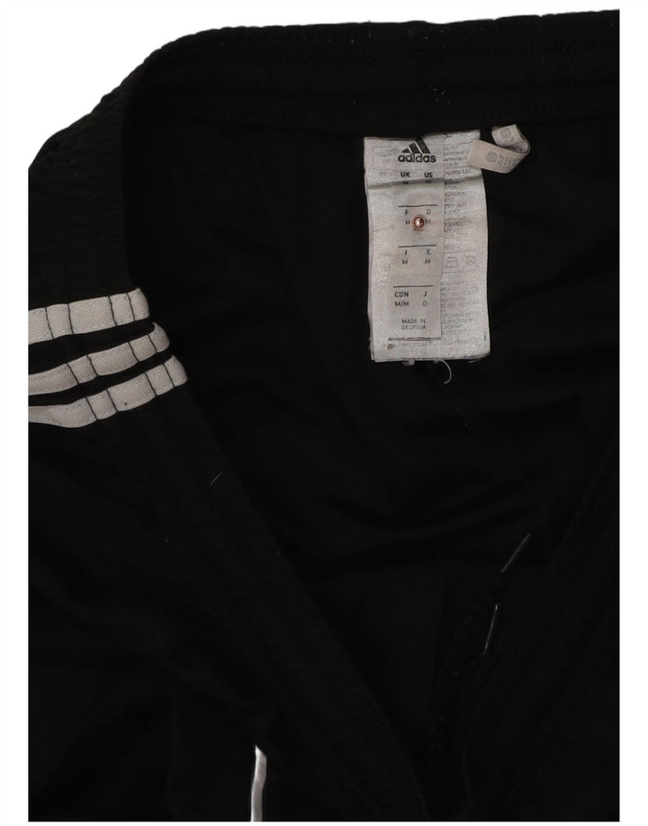 Ανδρικό σορτς Adidas Climalite από μεσαίο μαύρο πολυεστέρα