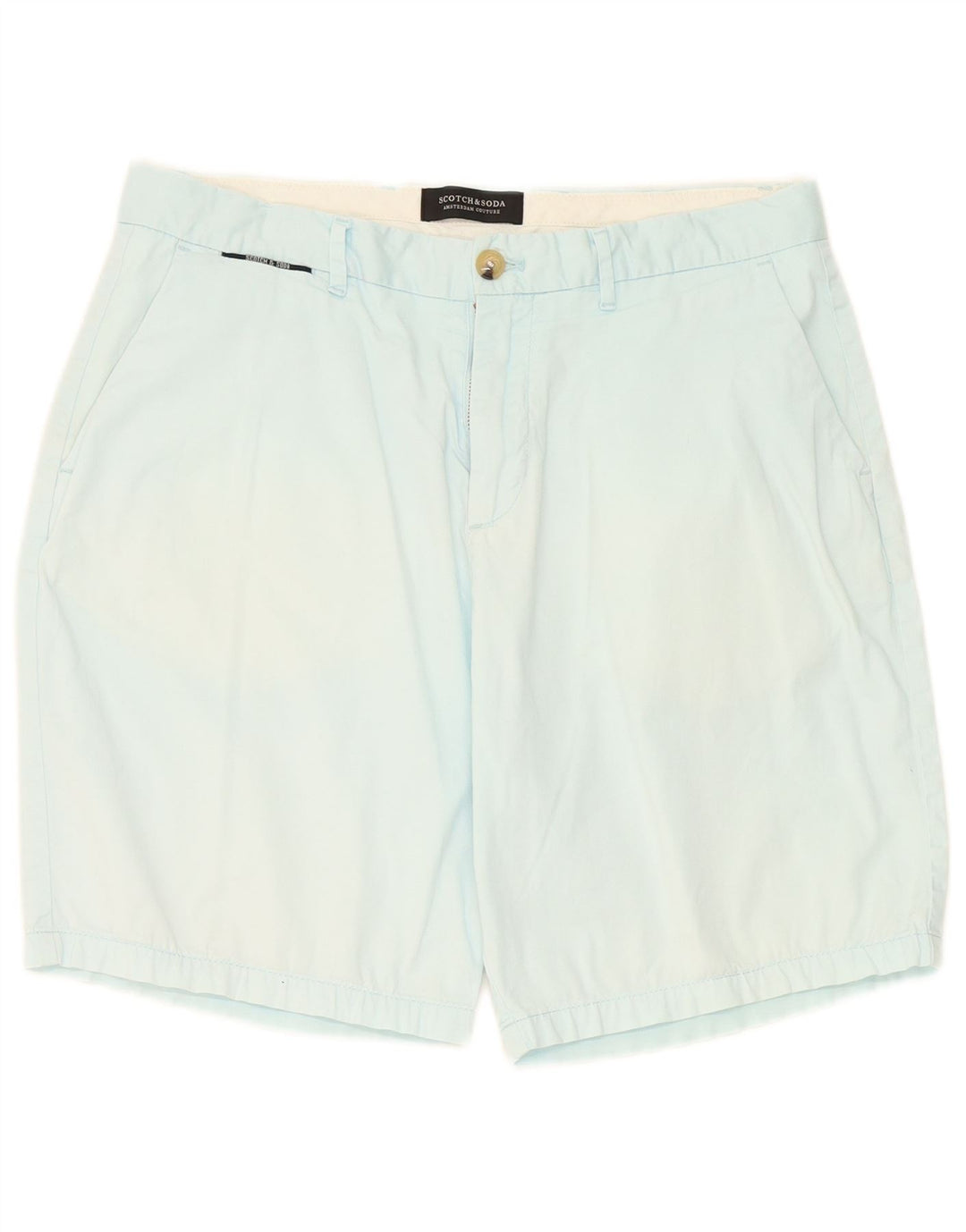 Ανδρικό σορτς Chino Scotch & Soda W31 Βαμβακερό μεσαίο μπλε
