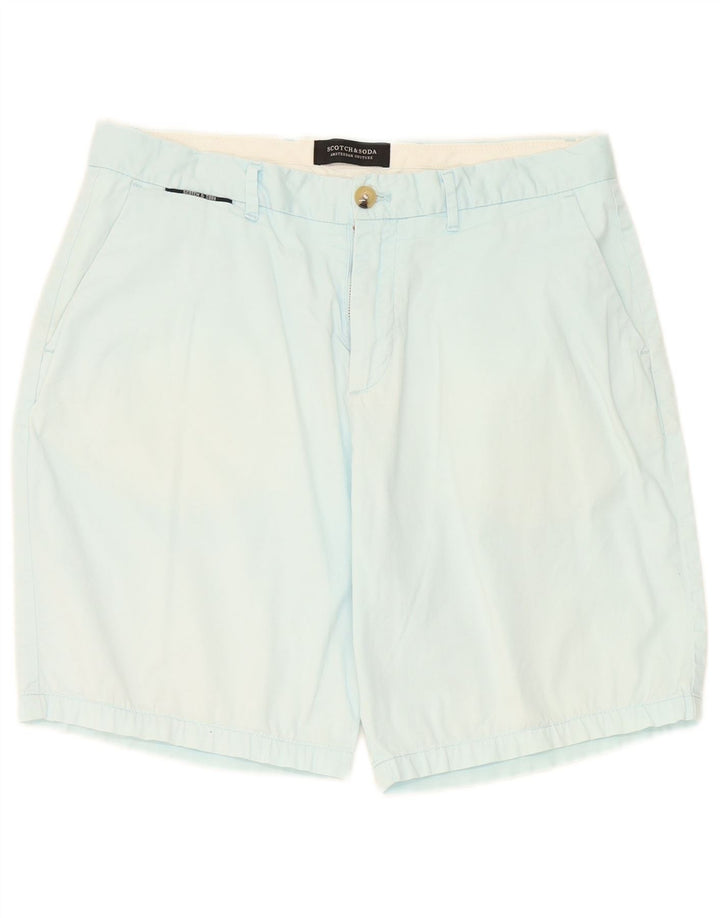 Ανδρικό σορτς Chino Scotch & Soda W31 Βαμβακερό μεσαίο μπλε