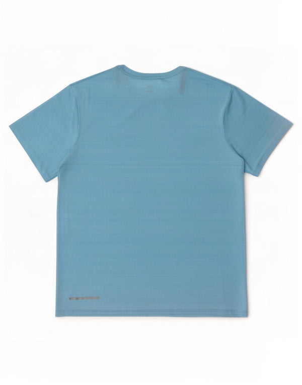 Ανδρικό μπλουζάκι Nike Dri Fit Top Large Blue Pinstripe Polyester