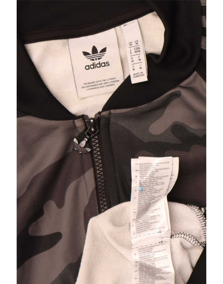 Ανδρική αθλητική φόρμα Adidas Top Jacket Μεσαίο Γκρι Καμουφλάζ Πολυεστέρα Sports