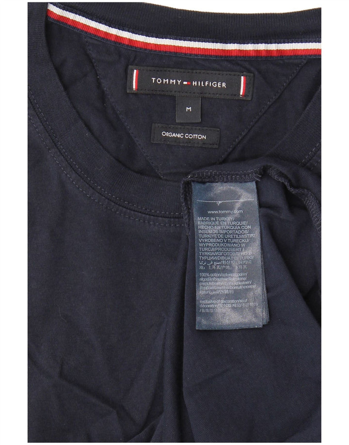 Ανδρικό T-Shirt Tommy Hilfiger Τοπ μεσαίου μπλε βαμβακερό