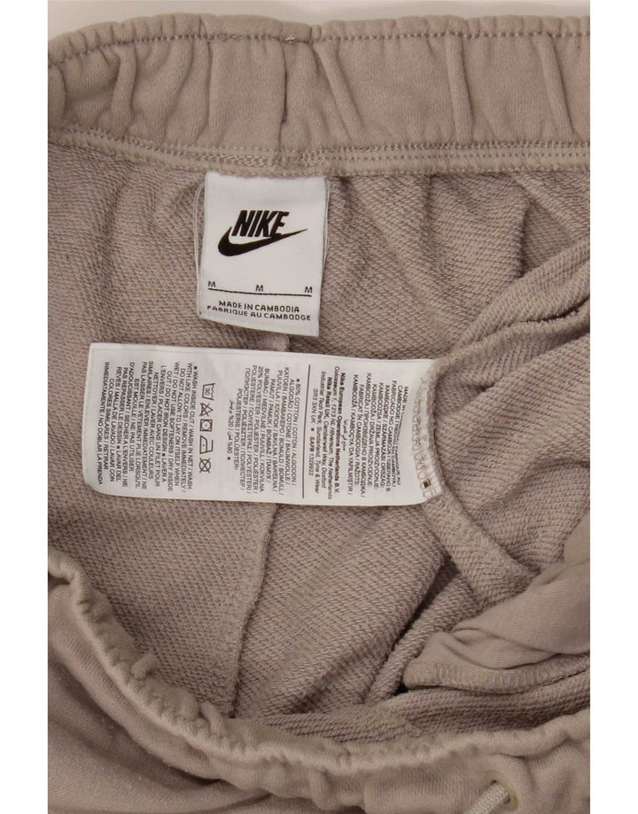 Ανδρικά γραφικά αθλητικά παντελόνια Joggers μεσαίου μπεζ χρώματος