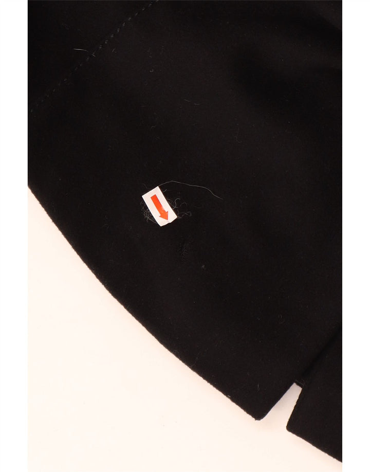 Max & Co. Γυναικείο παλτό με διπλό στήθος UK 10 Small Black Wool