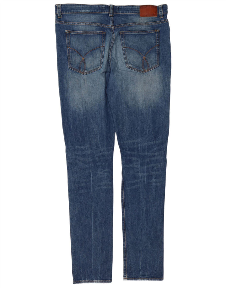 Calvin Klein Ανδρικό Slim Jeans W38 L34 Μπλε βαμβακερό