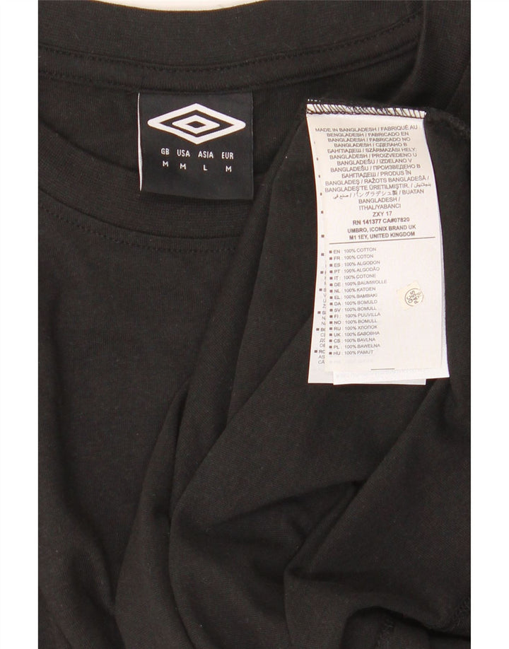 Ανδρικό T-Shirt Umbro Top Μεσαίο μαύρο βαμβακερό