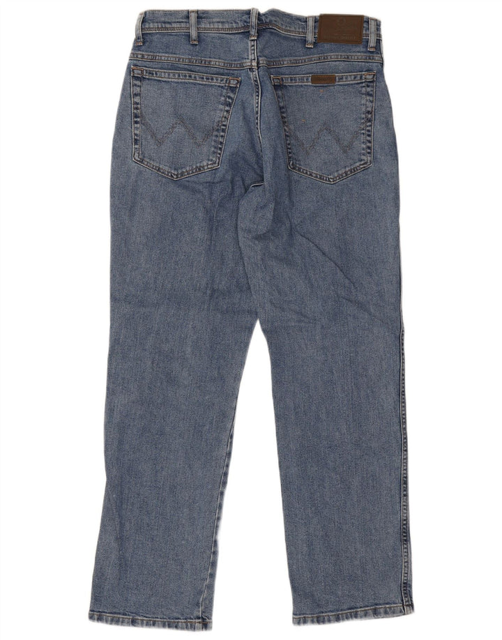Ανδρικό τζιν ίσιο Wrangler Regular Fit W34 L30 Μπλε βαμβακερό