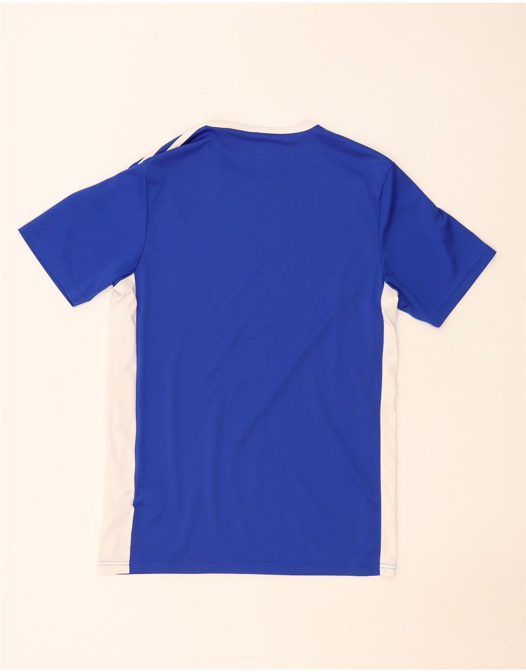 Adidas Ανδρικό T-Shirt Aeroready Top Small Blue Colourblock Πολυεστέρας