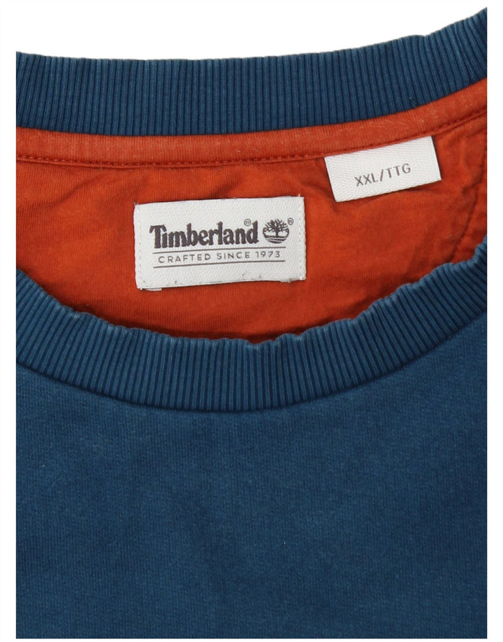 Ανδρικό φούτερ Timberland Jumper 2XL Μπλε βαμβακερό