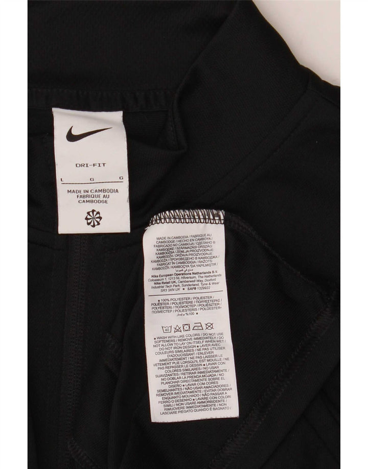 Ανδρική φόρμα Nike Μπουφάν μεγάλο μαύρο πολυεστέρα