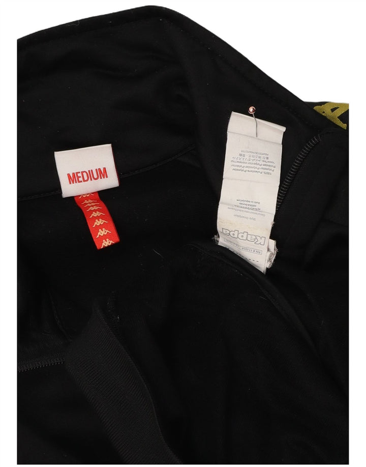 Ανδρική φόρμα γραφική Kappa Top Jacket Μεσαίο Μαύρο Πολυεστέρα