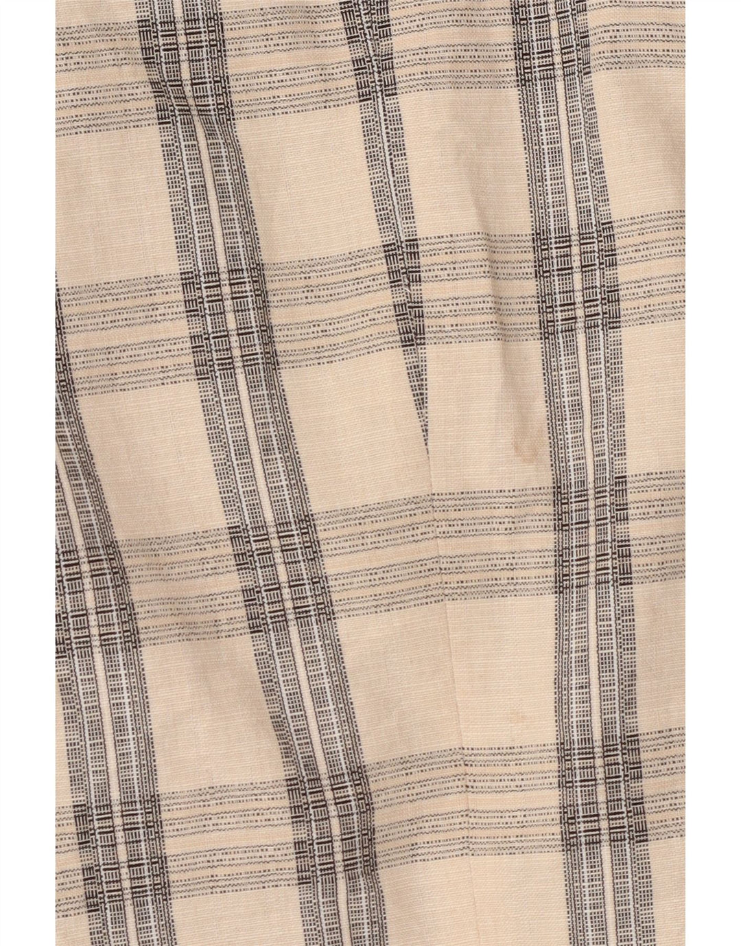 Zara Ανδρικό Μπλέιζερ Διπλό Μπουφάν UK 38 Medium Beige Check Acetate