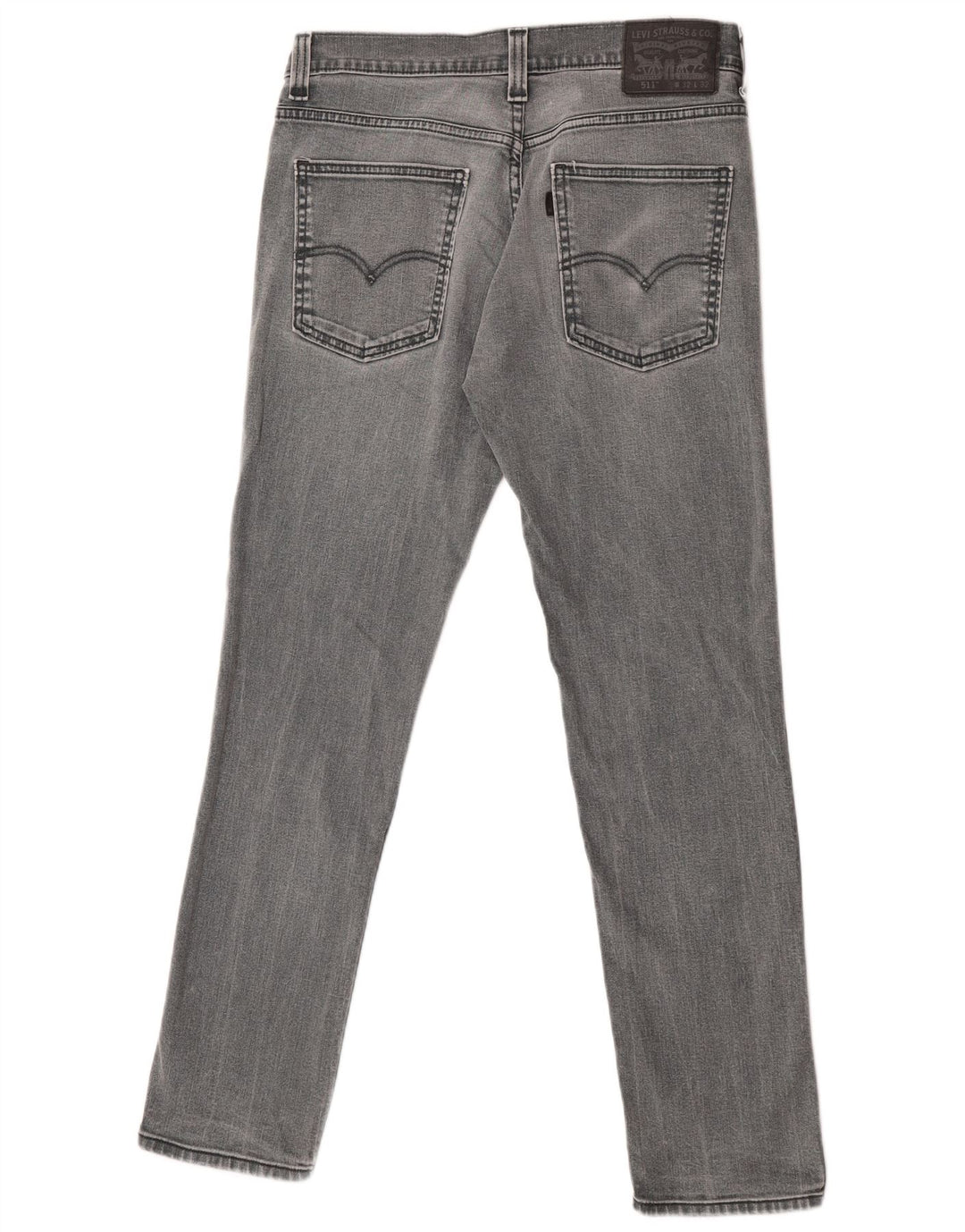 Levi's Mens 511 Slim Jeans W32 L32 Γκρι βαμβακερό