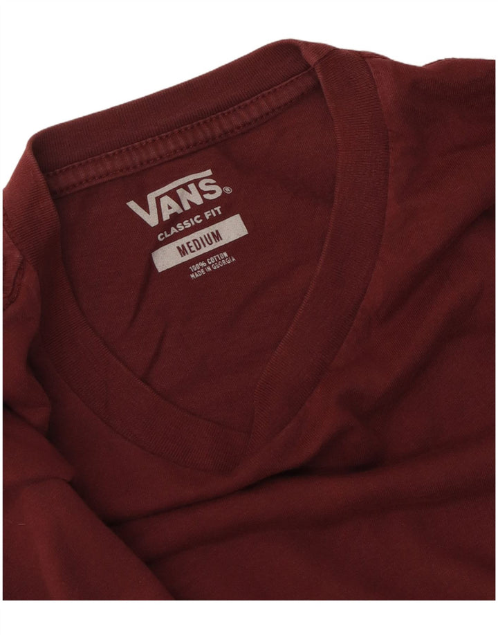 Ανδρικό T-Shirt Vans Κλασική Εφαρμογή Τοπ Μεσαίο βαμβακερό καφέ