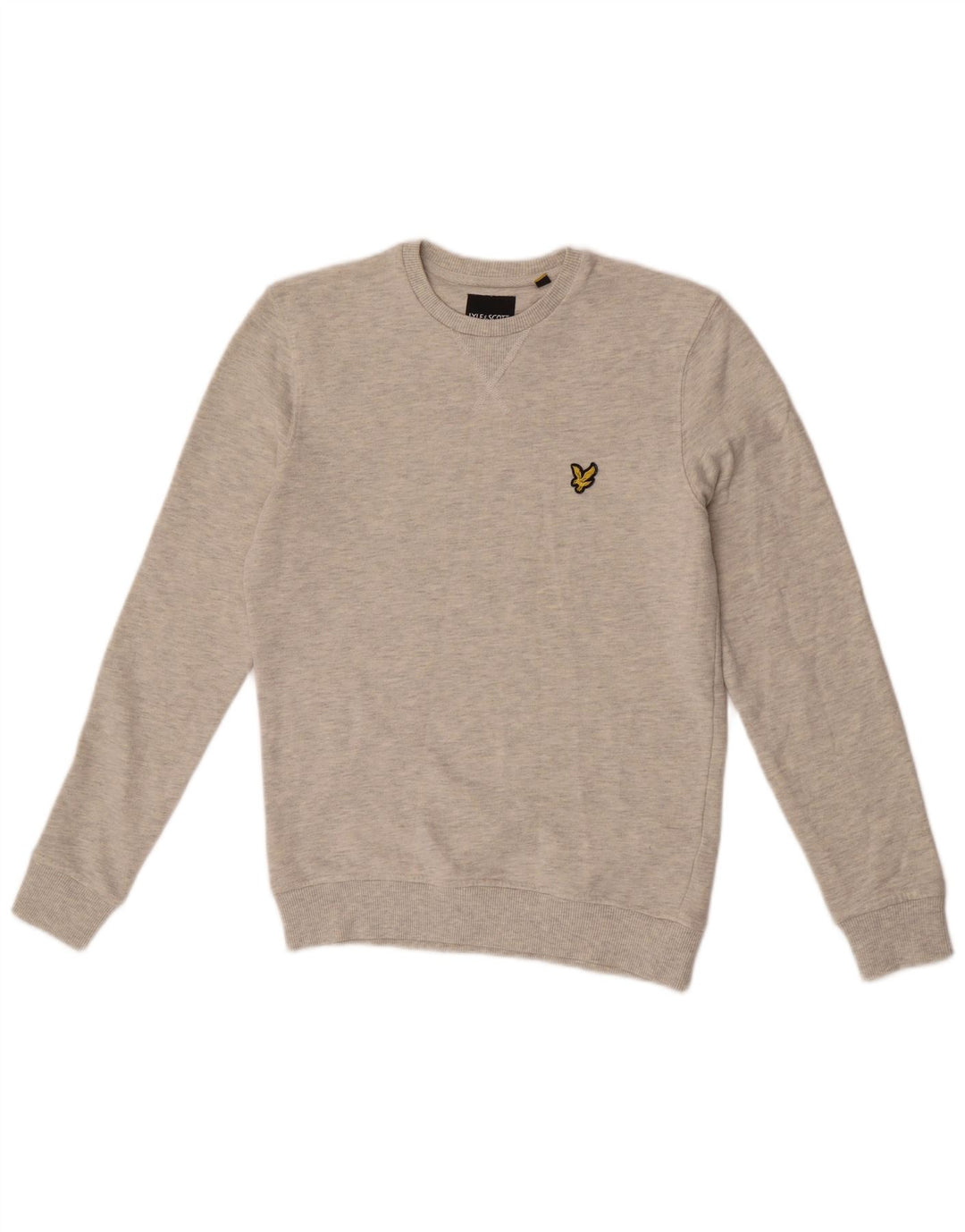 Ανδρικό φούτερ Lyle & Scott Jumper XS Γκρι βαμβακερό