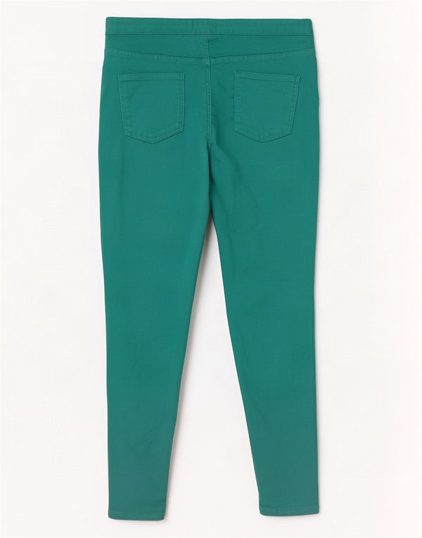 Marks & Spencer Γυναικεία Jegging Τζιν UK 16 Large W34 L27 Πράσινο βαμβακερό