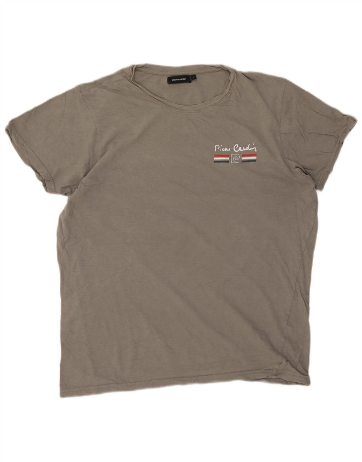 Ανδρικό γραφικό μπλουζάκι Pierre Cardin Top Large Grey