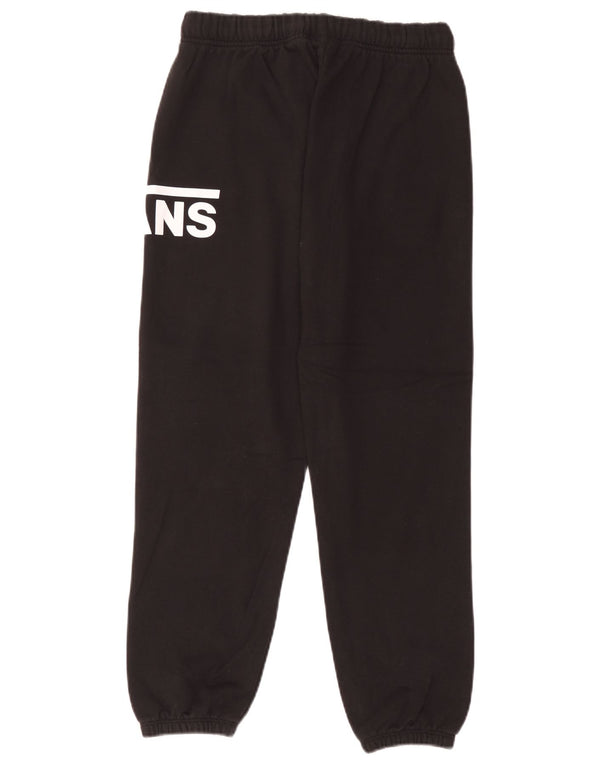 Vans Γυναικεία φόρμα γραφικά Παντελόνια Joggers UK 10 Small Black