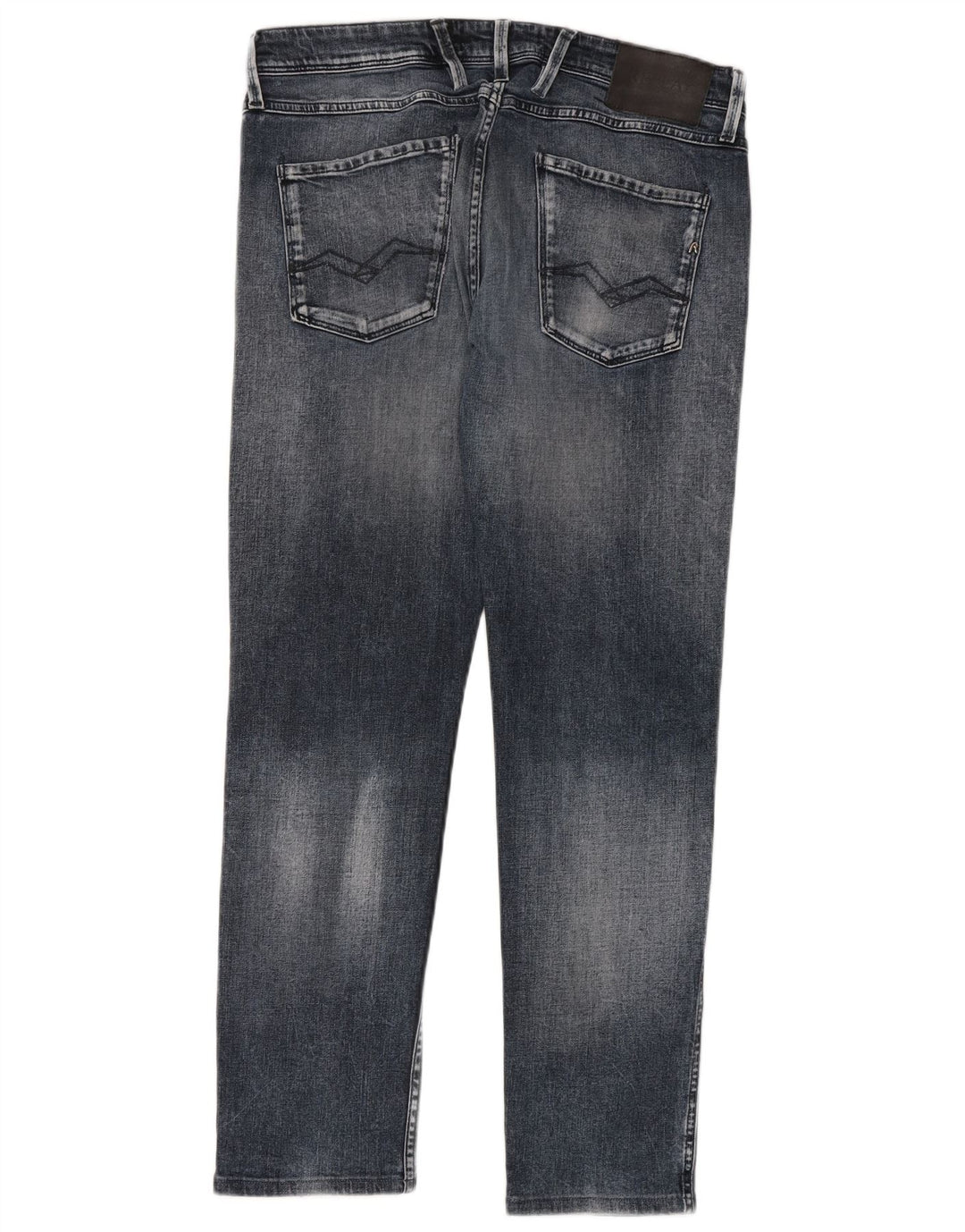Replay Ανδρικά Anbass Distressed Slim Jeans W34 L30 Blue