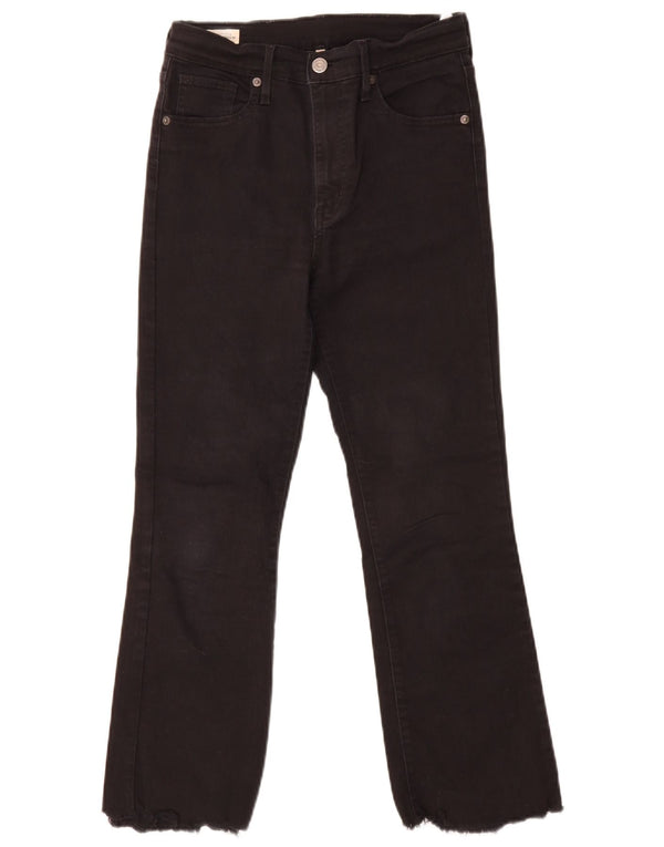 Ανδρικό τζιν ίσιο Levi's W26 L26 μαύρο βαμβακερό