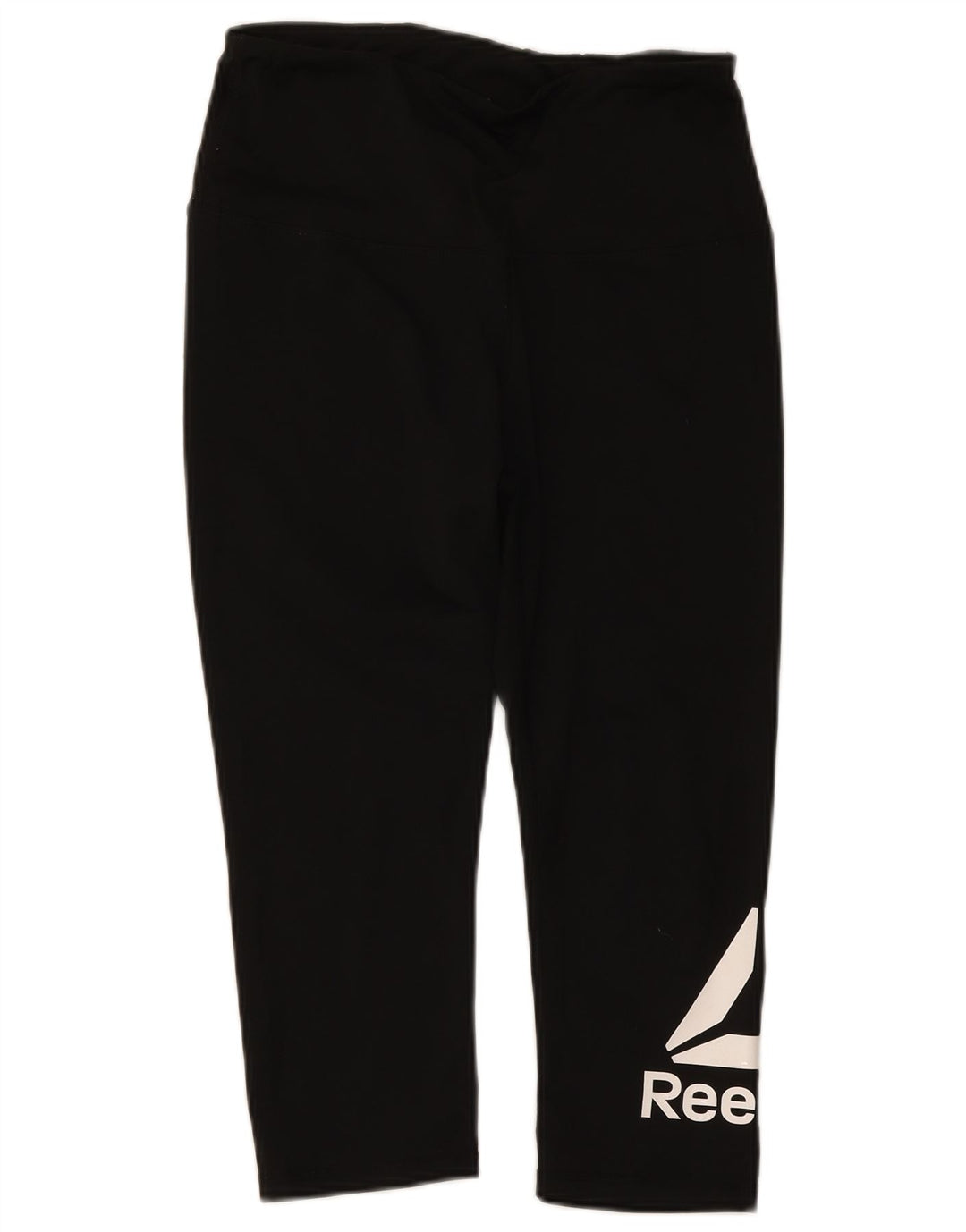 Γυναικεία Reebok Graphic Capri leggings UK 12 Medium Black