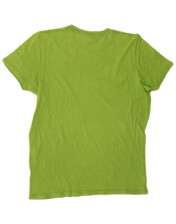 Ανδρικό γραφικό μπλουζάκι Hollister Top XL Πράσινο