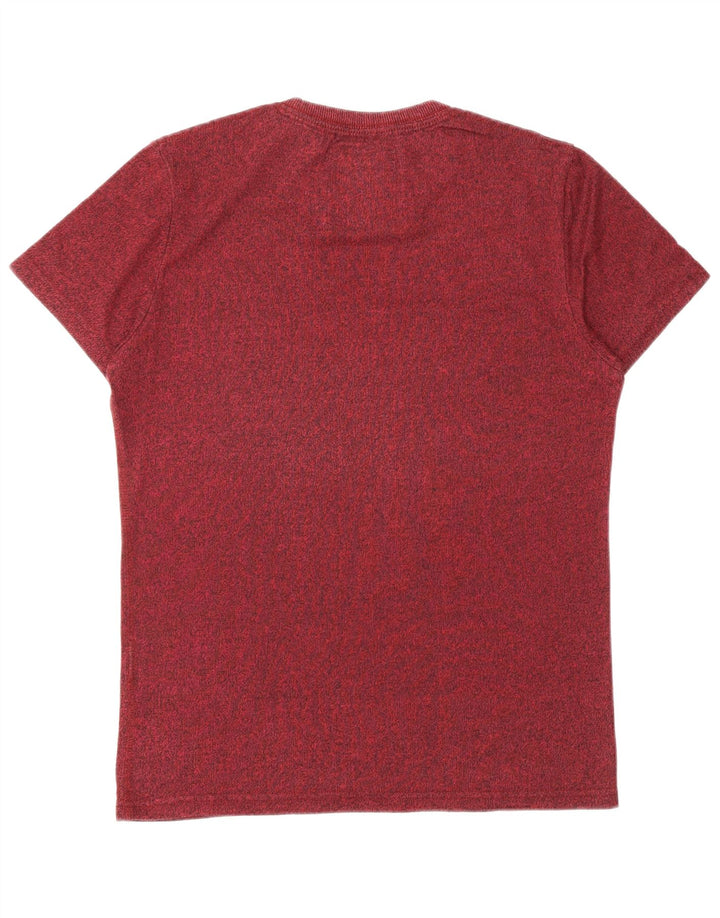 Ανδρικό γραφικό T-Shirt SUPERDRY Top Medium Maroon