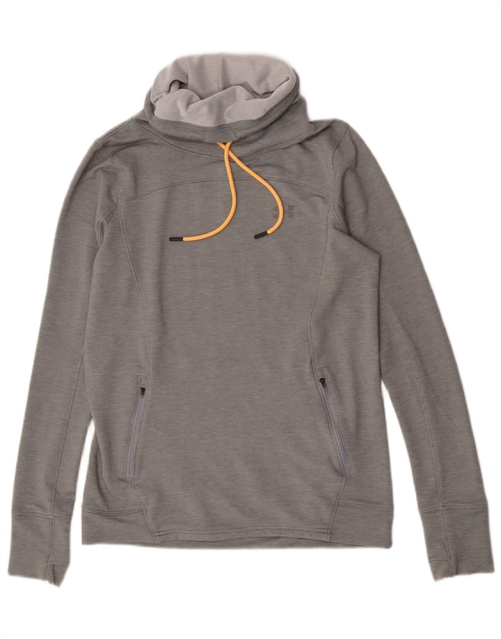Under Armour Γυναικείο φούτερ με ρολό λαιμόκοψη Jumper UK 14 Medium Grey Flecked