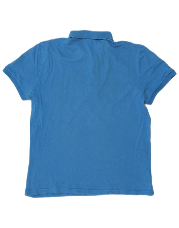 Ανδρικό πουκάμισο πόλο Lacoste, μέγεθος 6 XL, μπλε βαμβακερό