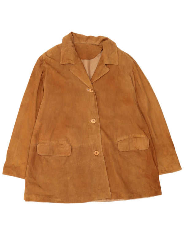 Conbipel Γυναικείο Suede Jacket IT 44 Medium Beige Leather