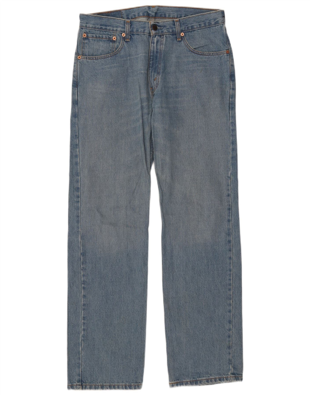 Levi's Mens 581 Straight Jeans W34 L32 Μπλε Βαμβακερό